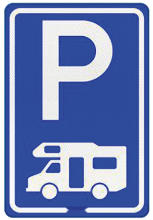 E8a: Parkeergelegenheid alleen voor kampeerwagens