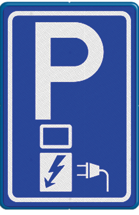 E8c: Parkeren alleen voor het opladen van elektrische voertuigen